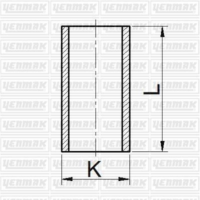 MOTOR GÖMLEĞİ PARTNER XUD9 (83.00 ÇAP) STD - YENMAK - OEM 0628.E3