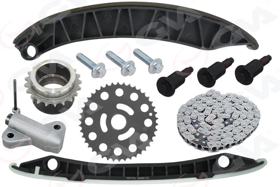 EKSANTRİK ZİNCİR KİTİ OPEL VIVARO II 06> RENAULT TRAFIC II 06> KOLEOS 08> LAGUNA III 08>15 2.0 DCİ M9R / NISSAN QASHQAI X-TRAIL 2.0L M9R J10 T31 07-13 (112 bakla) - GVA - OEM 93198847