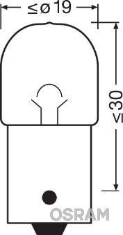 AMPUL 24V 67 10W PARK - OSRAM