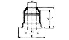 KECE SUBAP (SUBAP LASTIGI) BINEK DACIA 1.4 1.6 1.8 16V BENZ. MOT (5,50*11/28*16,40) - SKT - OEM 7700103938