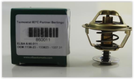TERMOSTAT 83C PARTNER-BERLINGO-DUCATO-SCUDO-P206-P307-P406 1.9D-2.0HDI - ELBA - OEM 1338.23