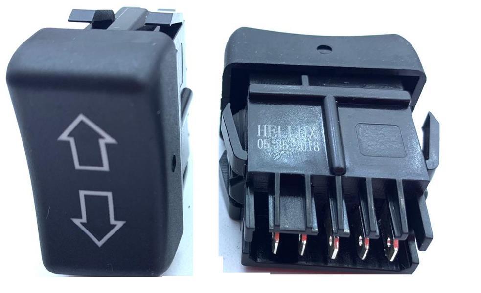 CAM AÇMA ANAHTARI RENAULT R9-R11 (TEKLİ) (5 PİN) - HELLUX - OEM 7700705925