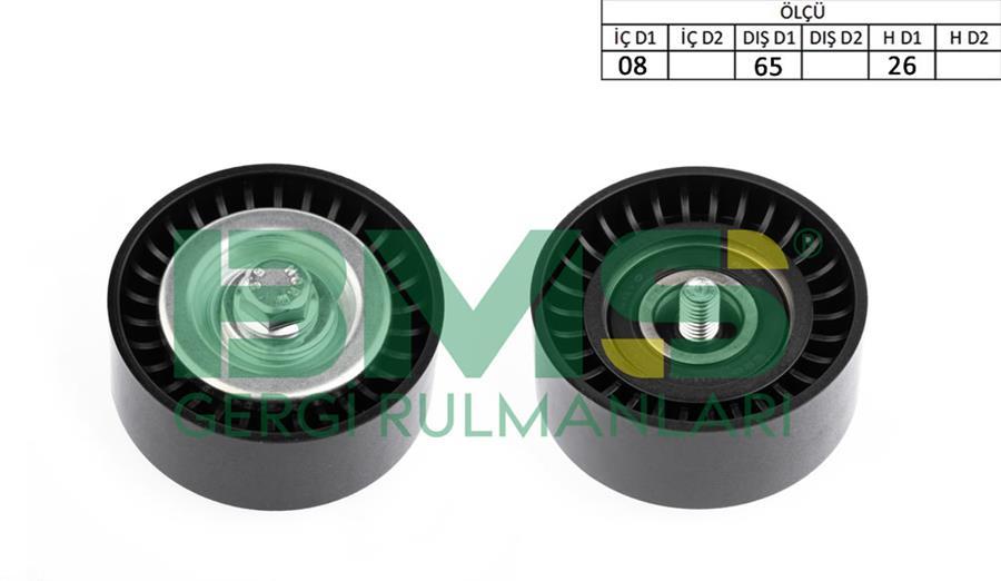 ALTERNATÖR AVARE GERGİ RULMANI ASTRA J 09>14 INSIGNIA A 09>17-ZAFIRA C 10>18 2.0 CDTI DTJ-DTC -DTL-DTE - BMS - OEM 55494332