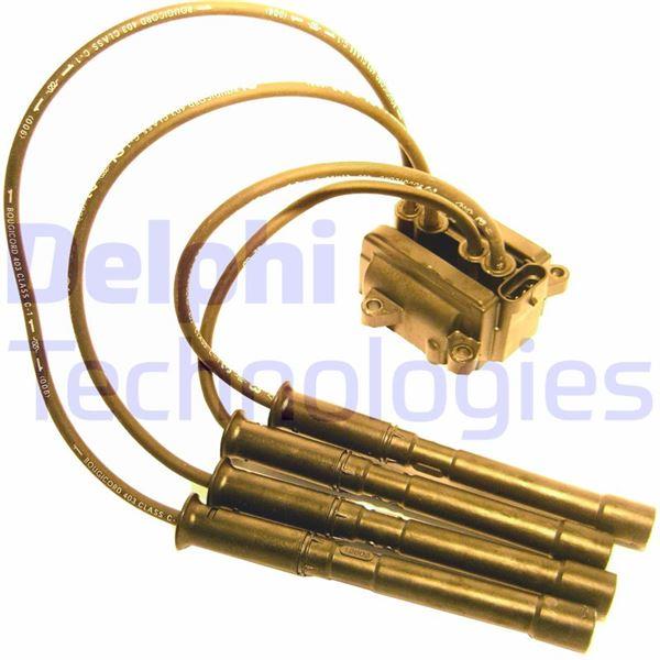 ATESLEME BOBINI CLIO II 01=> CLIOIII 05=> TWNG 01=> 1.2 16V (D4F.7.06-D4F.7.12) KABLOLU - DELPHI - OEM 8200084401