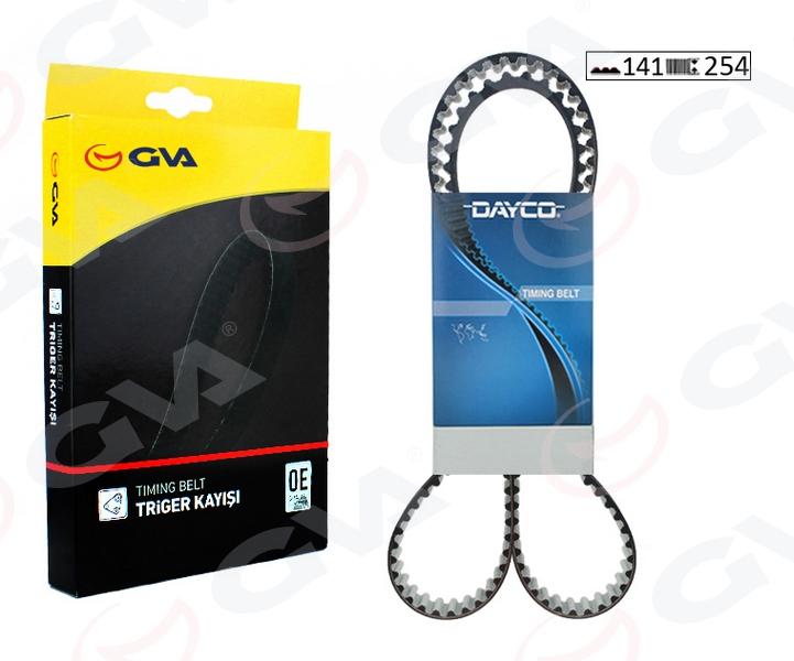 TRİGER KAYIŞI (141x254) PEUGEOT 207 CC SW 308 3008 BERLINGO C3 1.6HDI 8V 08=> FORD C-MAX FIESTA - GVA - OEM 0816.K1