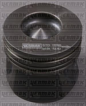 PİSTON+SEGMAN CONNECT 1.8 TDCI 90PS 02> STD (ÇAP: 82,50MM) - YENMAK - OEM 1S4Q6102BA