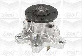 DEVİRDAİM SU POMPASI TOYOTA COROLLA AURIS 1,4L 1NDTV NDE150 D-4D dizel 06-09 / YARIS 1,4L 1NDTV NLP90 - fransız üretim 06-09 - GRAF - OEM 1610039395
