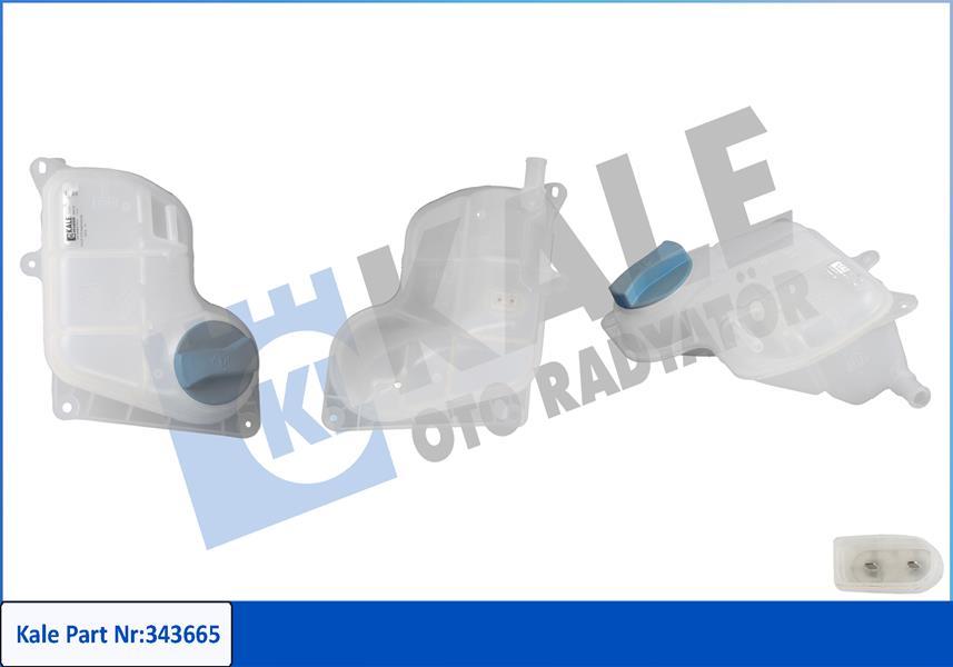GENLESME KABI VW A4-A6 97>04 - PASSAT 00>05 - SUPERB (KAPAKLI) - KALE RADYATOR - OEM 8D0121403L