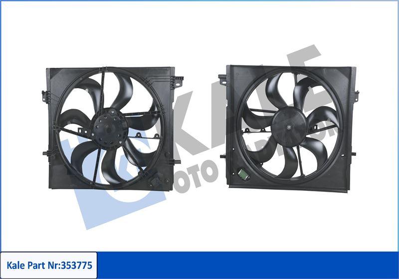 FAN MOTORU NISSAN QASHQAI II 1.2 13=> - KALE - OEM 214814EA0A