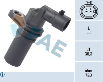 KRANK MILI SENSORU DOBLO GRANDE PUNTO LINEA IDEA PANDA PUNTO STRADA LANCIA MUSA AGILA ASTRA CORSA TI - FAE - OEM 6235645