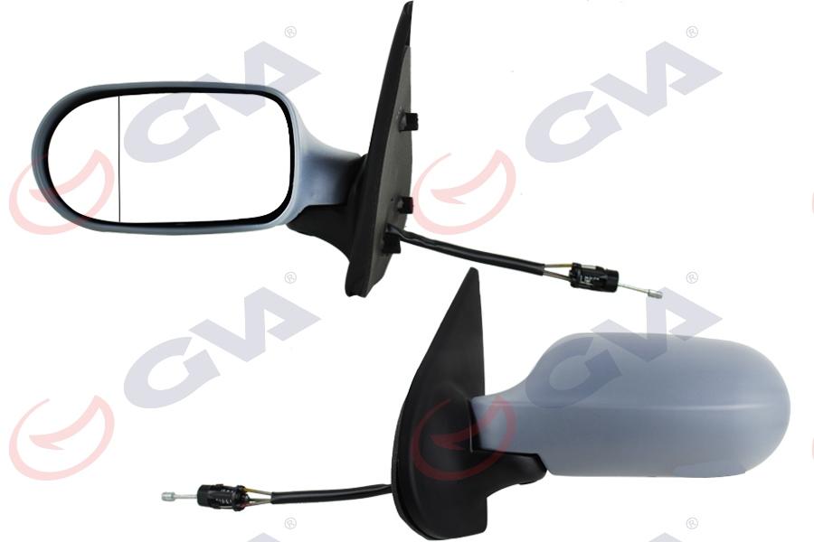 DIŞ DİKİZ AYNASI SOL PALIO 03>ALBEA 05> MEKANİK+ASTARLI+ASFERİK VM-6155PAL - GVA - OEM 735327436