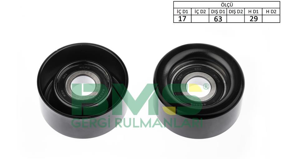 ALTERNATÖR GERGİ RULMANI ASTRA G-H-J-CORSA D-INSIGNIA-MERIVA-VECTRA C-ZAFIRA-CRUZE 1.6-1.8 - BMS - OEM 6340558