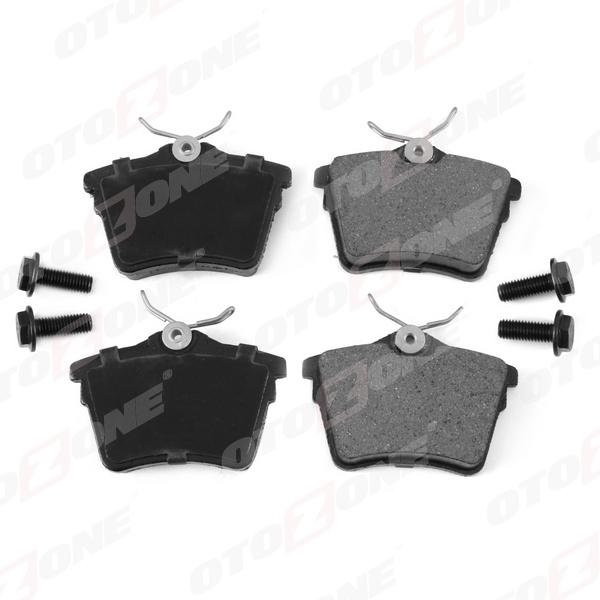 ARKA FREN BALATASI PEUGEOT P407 1.6 HDI 1.8-2.0 04> 607 00> CITROEN C5 08> (civata takımlı) - OTOZONE - OEM 4254.91