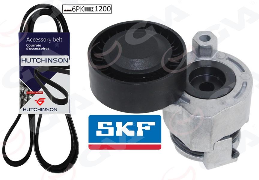 ALTERNATÖR GERGİ KİTİ(KUTUKLU)CLIO II 01>06 FLUENCE 10>LAGUNA III 07>15MEGANE II 02>08MEGANE III 08> JUKE (F15) 10>DUSTER 10>SANDERO II 12> DOKKER 12> 1.4 K4J 1.5 DCI K9K 1.6 K4M (K026PK1203) - GVA - OEM 7701476476