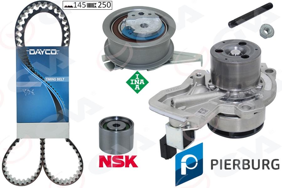 DEVİRDAİMLİ EKSANTRİK GERGİ KİTİ POLO-FABIA 14>IBIZA IV 15>A1 14>(CUSA-CUSB-CYZA-CYZB) 04L121011D - GVA - OEM 04L109119D
