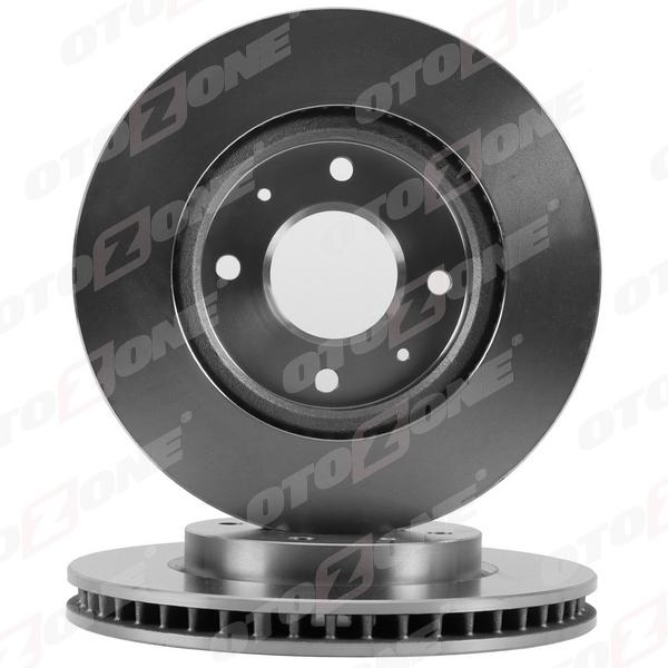 ÖN FREN DİSKİ (HAVA KANALLI) MITSUBISHI LANCER 1,6L 4G18 CS3A 03-08 (276 çap x 4 bijon) - Adet disk fiyatıdır - OTOZONE - OEM MR510741