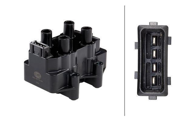 ATEŞLEME BOBİNİ BERLINGO-JUMPER-JUMPY-SAXO-XSANTIA-XSARA-DUCATO-P106-P205-P306-P405-P406-PARTNER 1.0-1.4-1.6-2.0 - HELLA - OEM 5970.70