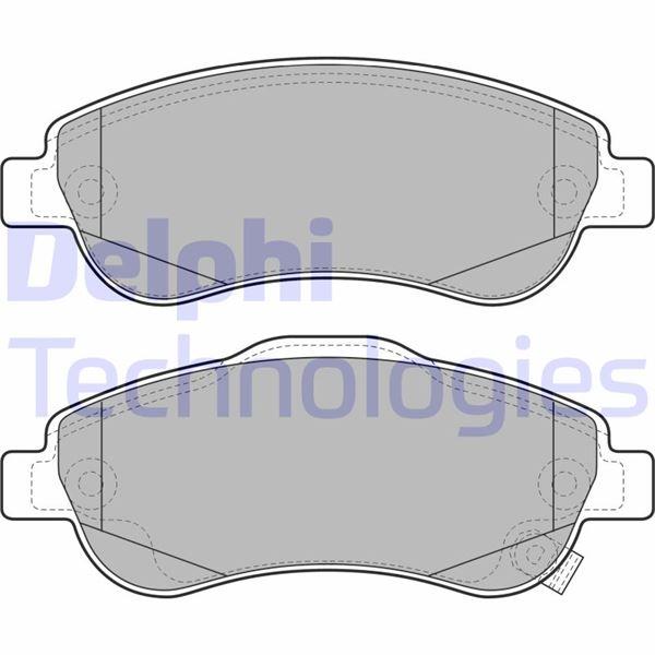 FREN BALATASI ON (151mm) CRV III  07- - DELPHI - OEM 45022-SWW-G01