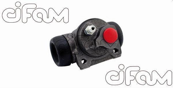 ARKA FREN SİLİNDİRİ SAĞ P206 1.4 (98>12) P301 12> P306 (94-01) C-ELYSEE 12> XSARA (97>05) (20,64mm) ZX 91>97 (ABS`SİZ) - CIFAM - OEM 4402.98
