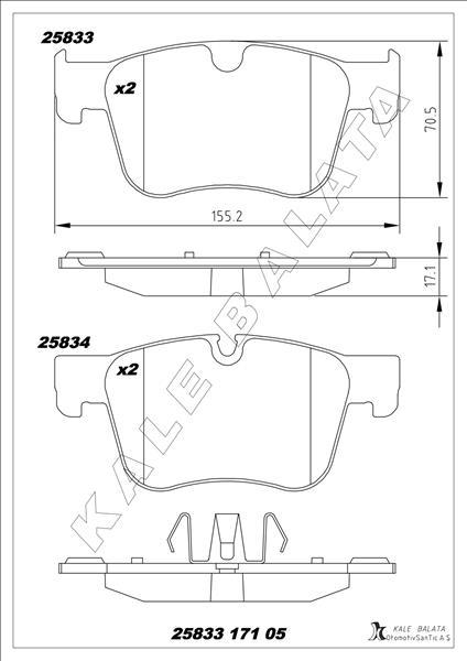ÖN FREN BALATASI COMBO E 18> GRANDLAND 17> C4 13> BERLINGO 18> PARTNER 18> RIFTER 18> P308 13> P3008 16> P508 18> P5008 16> DS7 17> C5 AIRCROSS 18> C4 SPACETOURER 18> - KALE - OEM 1609898580