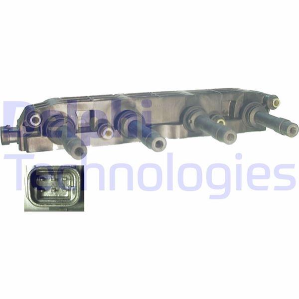ATEŞLEME BOBİNİ ASTRA G 1.4 16V-1.6 16V(98-05)-CORSA C 1.4 00=> MERIVA 1.6 16V 03=> VECTRAB1.6 16V - DELPHI - OEM 1208307