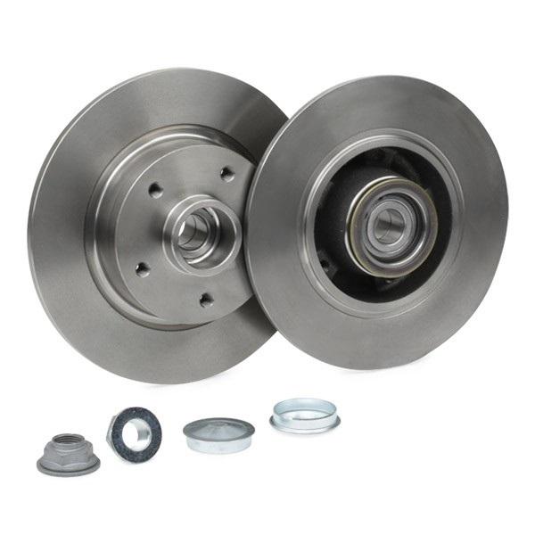 ARKA FREN AYNASI (RULMANLI) RENAULT MEGANE III 09>15 SCENIC III 09>15 GRAND SCÉNIC III 09>15 (260x8x86.2) 5 DELİK - FRENDI - OEM 432002188R