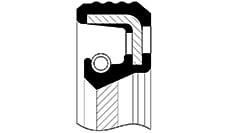 KECE SANZUMAN ON CITROEN BERLINGO C3 C4 C5 XSARA C15 BX (23*36*7) - SKT - OEM 96077209