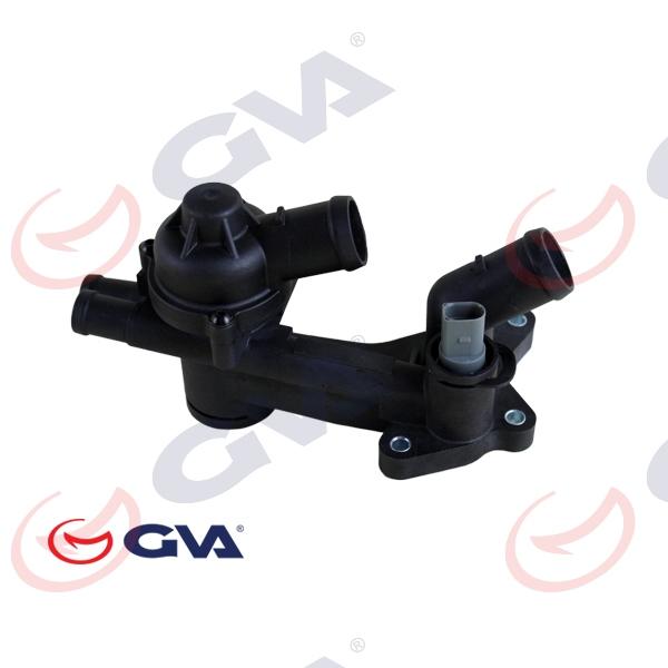 TERMOSTAT (87C) (KOMPLE / MÜŞÜRLÜ) POLO-SEAT CORDOBA-IBIZA-TOLEDO-FABIA 1.2-1.2 12V - GVA - OEM 03C121111B
