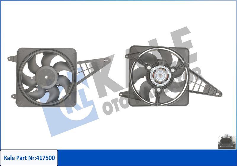 FAN MOTORU DAVLUMBAZLI M131 DKŞ-SLX SOKETLİ (160W-300mm) - KALE - OEM 69402294