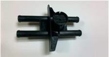 KALORİFER HORTUMU BAĞLANTI REKORU FİAT TEMPRA-TIPO-UNO - AYHAN - OEM 7631143