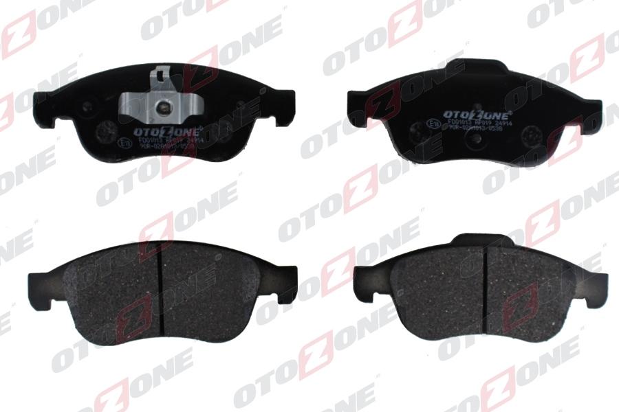 ÖN FREN BALATASI MEGANE III 09> SCENIC III 09>FLUENCE 10>DUSTER 10> LODGY 12> CAPTUR I 13>1.5 DCI 1.6 16V - OTOZONE - OEM 410A12582R