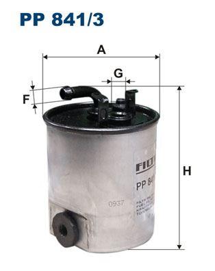 YAKIT FILTRESI MERCEDES OM611 OM668 W168 W414 W638 B901>B904 - FILTRON - OEM A6110920101