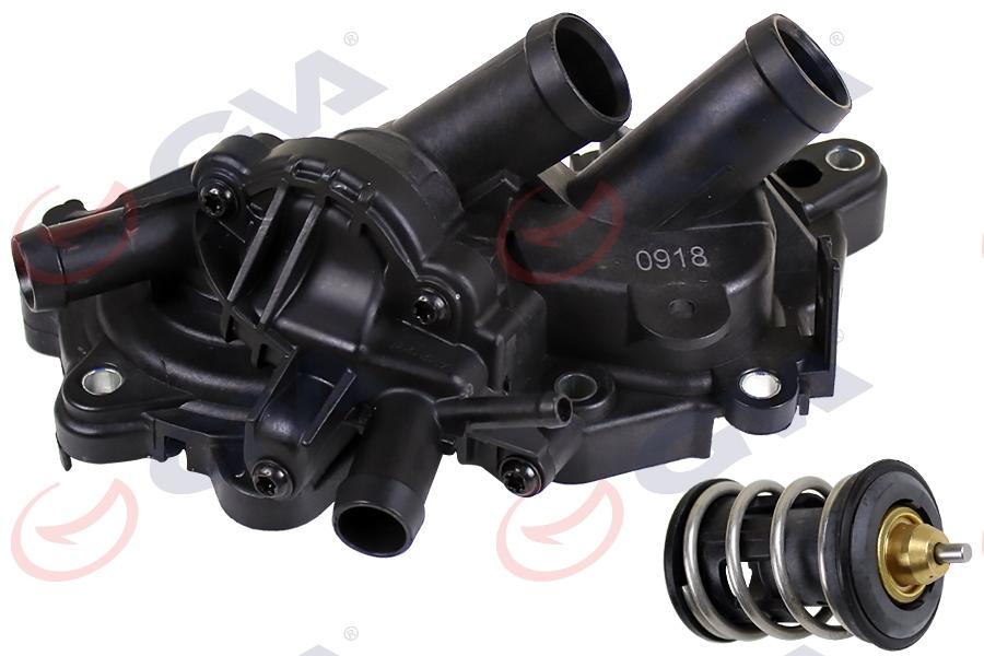 TERMOSTAT KOMPLE GOLF VII-LEON-A3 1.0-1.2-1.4-1.6 TSI (5 ÇIKIŞ) - GVA - OEM 04E121117H