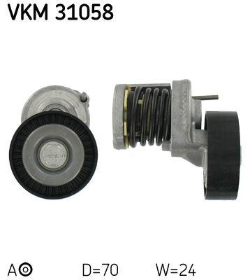 ALTERNATÖR GERGİ KİTİ (KÜTÜKLÜ)CADDY III 10>GOLF V-VI 07>PASSAT 05>1.6-2.0 TDİ(534016410) - SKF - OEM 038903315AH