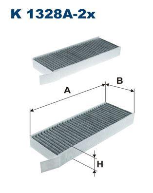 POLEN FİLTRESİ ASTRA L 21> P308 II-III 13> P508 18> (KARBONLU) - FILTRON - OEM 9822326680