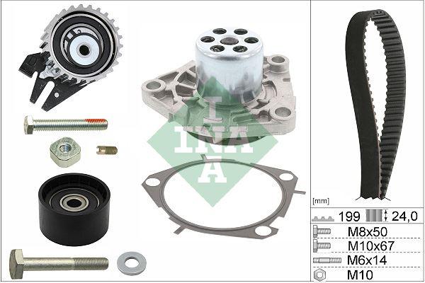DEVİRDAİM+EKSANTRIK GERGİ KITI ASTRA H 04>14 VECTRA C 02>08 ZAFIRA B 05>15 SIGNUM 03>08 INSIGNIA A 09>14 1.9-2.0 CDTI-DTH-DTC-DTJ DOBLO 10>MAREA BRAVA BRAVO 07>IDEA STILO 147 156 159 - INA - OEM 1606434