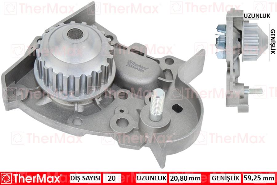 DEVİRDAİM KNG 97>CLIO II (98-05) MGN 96> (E7J)RN-RT-RXE 1.4(PA633) (T) - THERMAX - OEM 8200146301