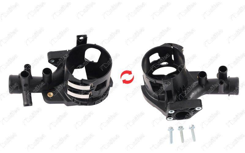 SOGUTMA SUYU GIRIS BOGAZI MERCEDES OM651 W204 W205 W212 C218 C253 W166 W639 W447 B906 B907 B910 - NIFEA - OEM A6512001556