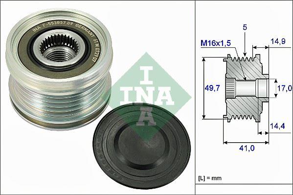 ALTERNATOR KASNAGI MERCEDES A-CLASS W168 98>04 W169 04>12 VANEO 414 02>05 . MITSUBISHI COLT 1.5 DID 2004-2012 - INA - OEM MN960267