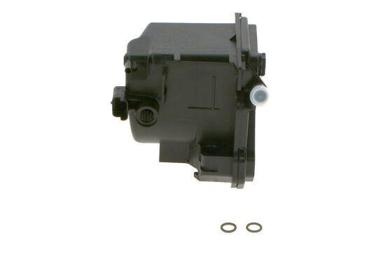 YAKIT FİLTRESİ PARTNER-206-207-307-308-407-BERLINGO-C2-C3-C4-C5-FIESTA-FOCUS-C-MAX-TEPEE 1.6HDI - BOSCH - OEM 3M5Q