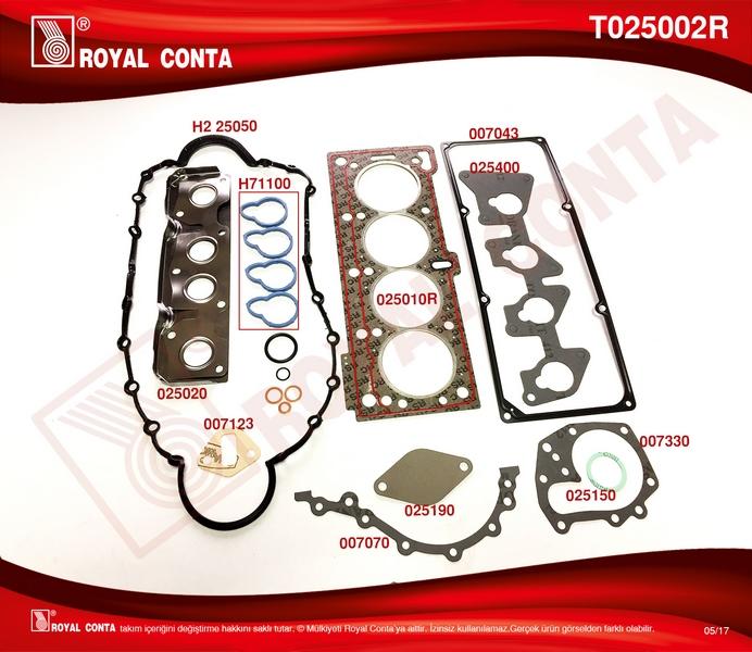 MOTOR ÜST CONTA TK. MEGANE I 96> CLIO II 98> KANGOO 97> CLIO SYMBOL I 00> 1.4 K7J 1.6 K7M - ROYAL - OEM 7701468710