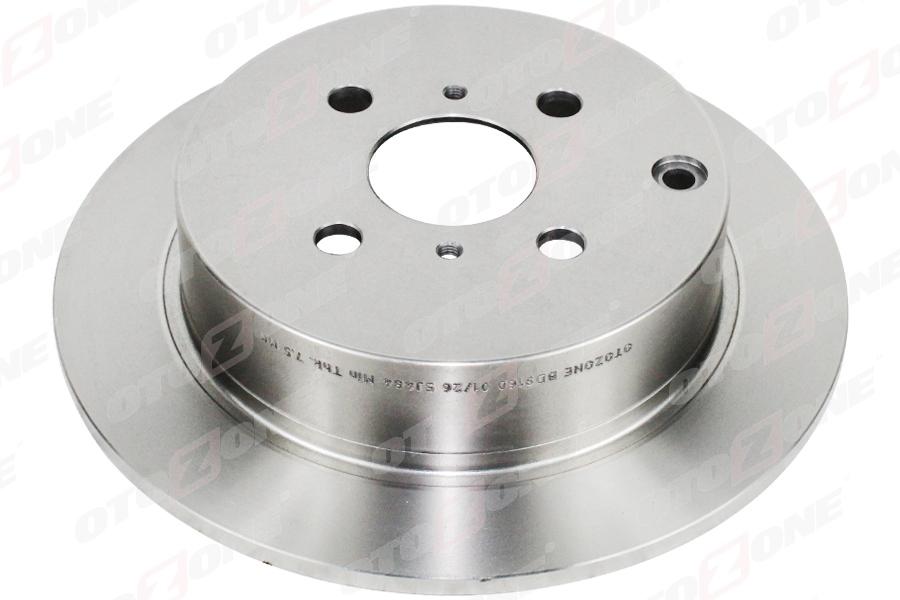 ARKA FREN DİSKİ (DOLU TİP) TOYOTA YARIS 1.3L 2NZ-FE NCP10 99-02 / 1.0L 1SZ-FE SCP10 03-05 / 1.4L 1ND -TV NLP10 02-05 (269 çap X 4 bijon) - Adet disk fiyatıdır - OTOZONE - OEM 4243112250