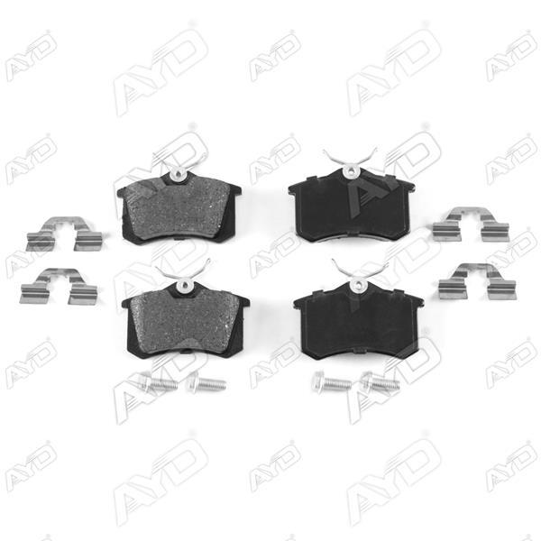 ARKA BALATA FLUENCE-MEGANE II-III-P207-P308-P307-PARTNER-BERLINGO-C2-C3-C4-CROSSLAND- BORA-PASSAT 97>GOLF IV-V-POLO (87x52,9x17) - AYD - OEM 1J0698451P