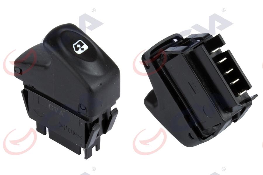 CAM AÇMA ANAHTARI SAĞ MEGANE I-CLIO II (98-05) (5 FİŞ-TEKLİ) - GVA - OEM 7700838099