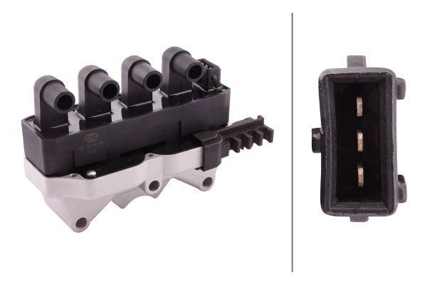 ATESLEME BOBINI PALIO-ALBEA-BRAVA-BRAVO-MAREA-DOBLO 1.6 16V (96-01) 46472440-46480361-46480361-7789346-7789346- - HELLA - OEM 7789346