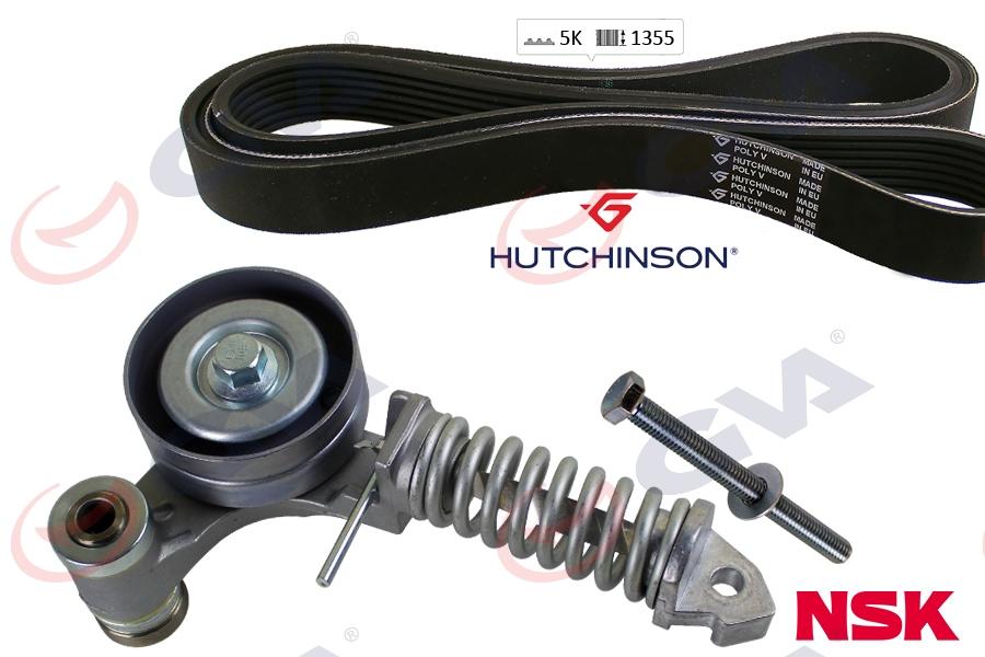 ALTERNATÖR GERGİ KİTİ ASTRA H-CORSA C-D 1.2-1.4 (K015PK1355) - GVA - OEM 1340671