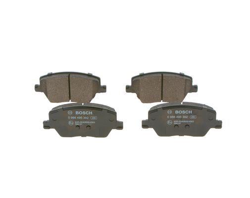 FREN BALATASI ON WVA 22397-22398-22398 EGEA 1.3-1.4-1.6-1.6D 15-> - BOSCH FREN BALATA - OEM 77368368