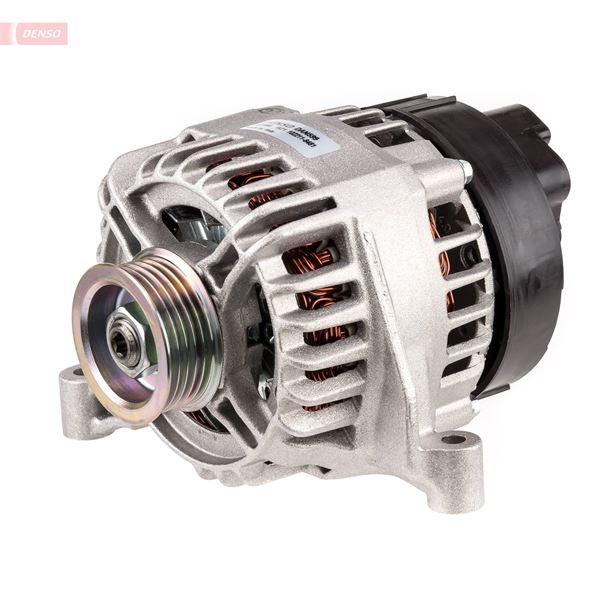 ALTERNATÖR 14V 105A FIAT 500 07> ALBEA 08>BRAVO II 07>14 DOBLO 10> LINEA 07> PUNTO 12> 500 L 12> 1.2 1.4 (5 KANAL) - DENSO - OEM 51859039