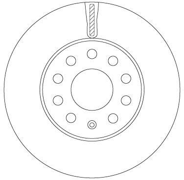 ÖN FREN AYNASI GOLF 7 12>LEON 13>A3 13>OCTAVIA 12>(276x24x5DLxHVLI) (FEBI 104507) - TRW - OEM 5Q0615301A