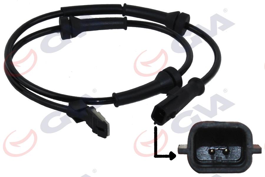 ABS SENSORU ON MERCEDES CITAN W415 12> . RENAULT KANGOO 08> - GVA - OEM A4159052900